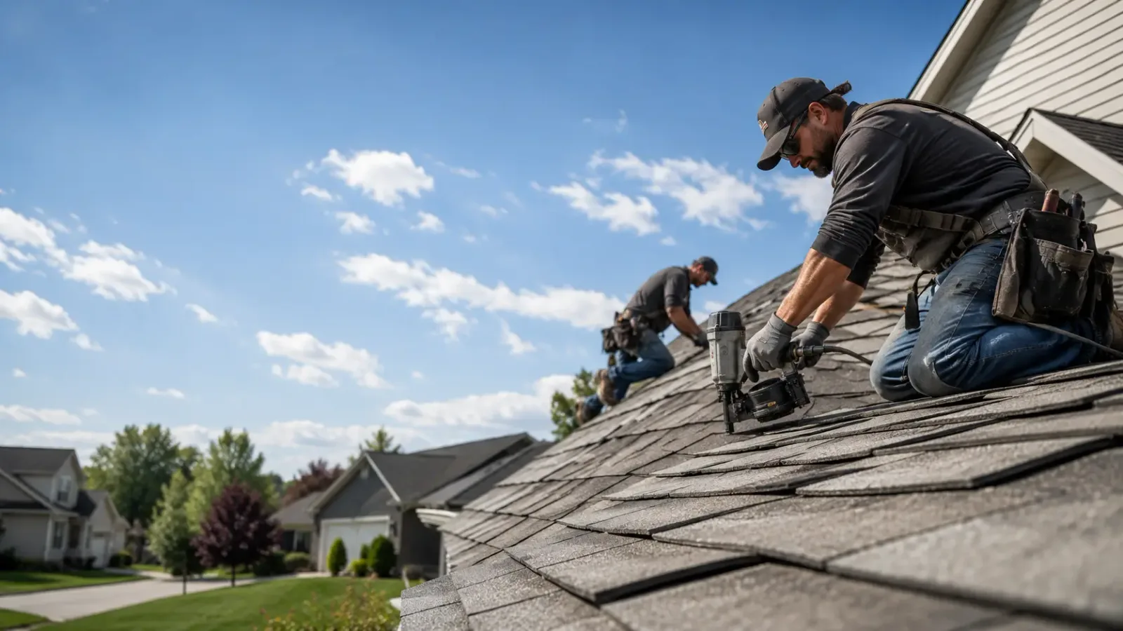 Storm Damage Roof Repair in Perry, KS near me